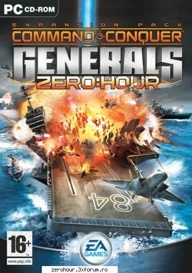 C&C Generals Zero Hour - Winfast - Prezentarea jocului